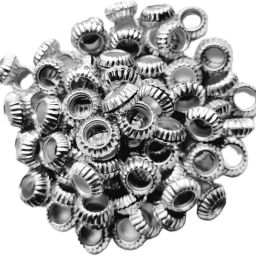 Silver Cut brass 50 pcs Pigeon Foot Ring Bird Shoulder Guard-picture-17