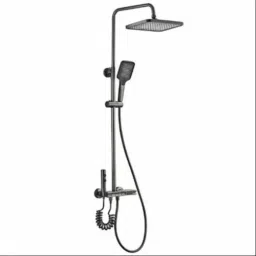 Elite Shower Set - Atoll, featuring a Hydropowered Shower Set Digital Display and 4 Water Functions image 5