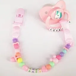 Baby soother with chain 1Pcs Baby Pacifier Clips Children For Baby Present Baby Clip Nipple Clips Newborn Dummy Holder For Teethers (pack of 1) Soother Soother-6