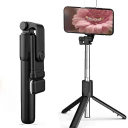 GameSir R1S 3 in 1 Multifunctional Foldable Extendable Tripod, selfi stick Bluetooth Selfie Stick-24