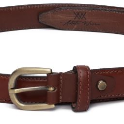 Women Casual Brown Genuine Leather Belt-image-40