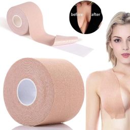 Women's Cotton Spandex Multipurpose Breast Lift Tape. Nursing Breast DN35 Nursing Breast Pad-image-66