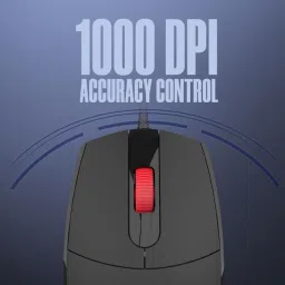 Intex GLIDE WIRED MOUSE Wired Ambidextrous Optical Mouse image 2