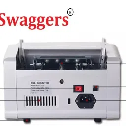 SWAGGERS heavy duty 18 fake note detector & loose counting machine Note Counting Machine image 5