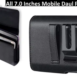 Bodoma Mobile BeltPouch Waist Bag for All Mobiles Up to 7.0 inch Mobile Belt Pouch Holster with Magnetic Clip Clouser Wasist Bag for All Mobiles-picture-0