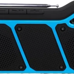MEPL Bluetooth Portable With Dual Speaker & Memory Card USB Jack with(Blue & Black) 10 W Bluetooth Party Speaker-14