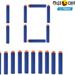 miss & chief 2 in 1 Force Blaster Toy Gun with Jelly Shots with 10 Soft Foam Dart Bullets Guns & Darts image 3