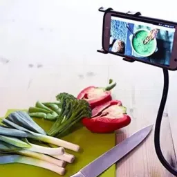 Casa Tech 360 Rotating metal Universal Lazy stand for Bed, Desktop Flexible Phone Stand Mobile Holder Single Gimbal for Mobile image 2