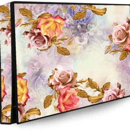 Wacky 32 Inch Led TV Cover Waterproof with Transparent Polyethene Layer for 32 inch Thomson, KODAK, Sony, Samsang, Mi Led TV Cover- Led-32-K-Brwn-Ros-picture-22