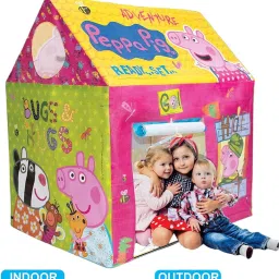 Jumbo Sized Peppa Pig Play House Pipe Tent For Kids [Pack Of: 1]-8