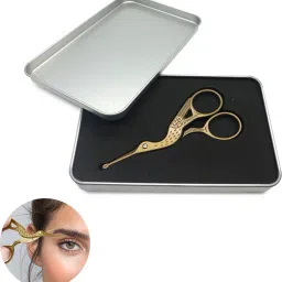 Nose Hair Trimmer Ear Nose Hair Scissors for Men, Multipurpose Small Beard Scissors-image-105