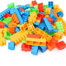 Building Blocks Toys Set Multicolour - 100 Pieces-12