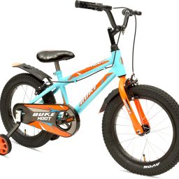 HOOT 16T Kids Cycle for Boys with Training Wheel 85% Pre Fitted Stylish Design 16 T (inch) BMX Cycle-image-82