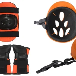 Skating Protection Kit - Flap Helmet + Elbow + Knee + Hand Guard Skating Kit-picture-19