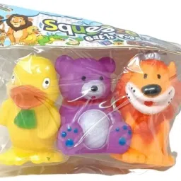 3pc Zoo Animal Squeeze Chuchu Dostana Set-image-68