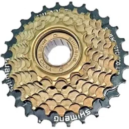 Cycle Freewheel 7 Speed Compatible with Gear Cycle 21 Speed with 14-28 Teeth Bicycle Brake Disk-21