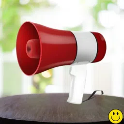 Handheld Megaphone with Siren, Microphone & Rechargeable for Outdoor EventsA5 Megaphone Portable Megaphone Siren Loudspeaker Function &Long Battery BackupU5 Outdoor PA System-18