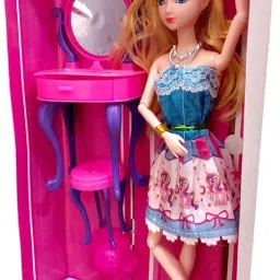 Beauty Fashion Model Doll Set with movable hands & legs for Girls-picture-20