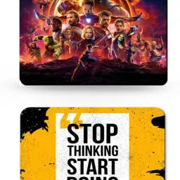 SMULY MOUSEPAD COMBO PACK OF 2 (END GAME THEME AND STOP THINKNG Mousepad-image-35