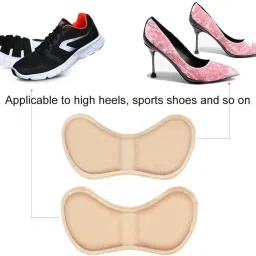 citycart Back of Heel Inserts Cushion Pads Inserts Women & Men- Heel Grips Liner/2-Pair Heel Support image 2