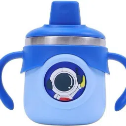 Stainless Steel Insulated Hot & Cold Sipper Bottle with Handle for Kids-image-40