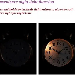 moonmoonshopee Analog Silver Clock image 4