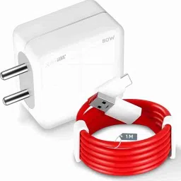 EVAAENTERPRISES 80 W SuperVOOC 6 A Wall Charger for Mobile with Detachable Cable-image-23