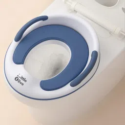 Baby Potty Seat with Backrest & Splash Guard | Toilet Trainer for Kids Potty Seat-12