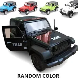 Toy Thar Die-cast Model - 1:32 Scale Metal Car with Pull-Back & Openable Doors-picture-13