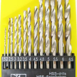 13 pc HSS drill bit set for drilling in Wood, Malleable Iron, Alumin, plastic-20