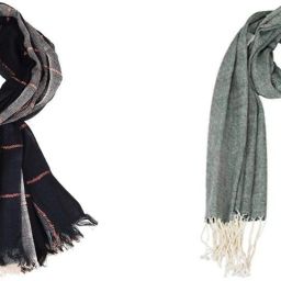 Self Design Pure Cotton Men Multicolor Fancy Scarf-image-94