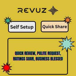 revuz Google Review QR/NFC Card - Instant Link Activation Business Card image 5