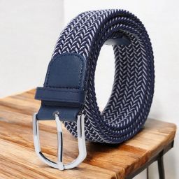Men & Women Casual Blue Nylon Belt-image-75