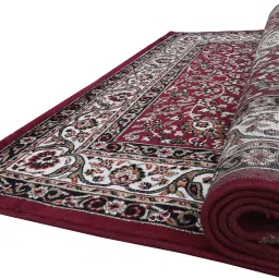 Maroon Silk Carpet-image-31
