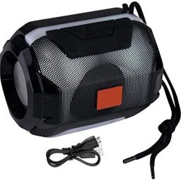Worricow Portable Speaker Flame Light Party Box DJ Karaok portatil Like Dj Sound 10 W Bluetooth Laptop/Desktop Speaker-15