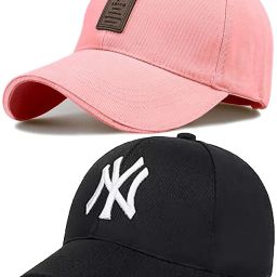 Solid, Self Design, Embroidered Sports/Regular Cap-image-81