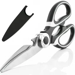 Multi Purpose Kitchen Scissors For Meat, Fish, Veg - Nutcracker Scissors-23