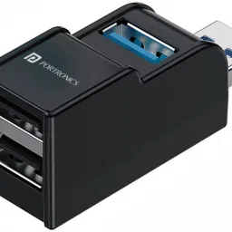 Portronics Mport 3A with 3 Ports (1 USB 3.0 + 2 X USB 2.0) with Hi Speed Data Transfer, Plug & Play USB Hub-image-49