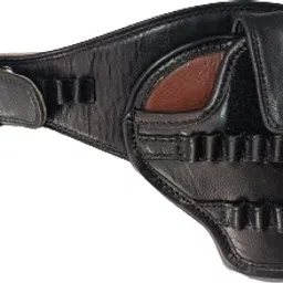.32 Bore Revolver Belt Leather Racquet Carry Case/Cover, Pistol/Gun Cover Free Size-image-53