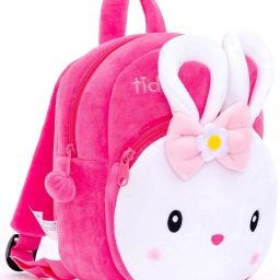 Small 12 L Backpack Kongi Rabbite School Bag Soft Plush Backpacks Baby 1 to 3 Age Boy,Girls Nursery-image-32