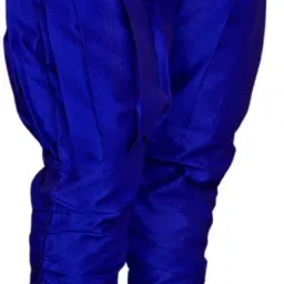 Solid Dupion Silk Men Harem Pants-image-57