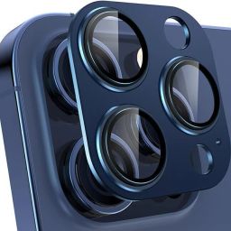 casual need Back Camera Lens Glass Protector for iPhone 15 Pro / iPhone 15 Pro Max Metal Individual Lens Blue-picture-16