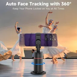 EVAAENTERPRISES Model 2-Axis P02 Gimbal in Auto/Manual Face Tracking 2 Axis Gimbal for Mobile, Camera image 5