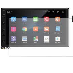 DORADO SHIELD Impossible Screen Guard for Navigation System Touch Screen Guard Compatible with MAHINDRA SCORPIO N 2022 (FACELIFT) (8 Inch) (Transparent) image 2