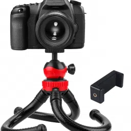 Techlife Solutions Flexible Gorillapod Tripod with 360° Rotating Ball Head Tripod for All DSLR Cameras & Mobile Phones Tripod, Tripod Bracket-20