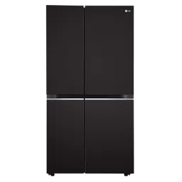LG 650 Litres 3 Star Frost Free Side by Side Refrigerator with Multi Air Flow (GLB257HWB3, Western Black)-image-30