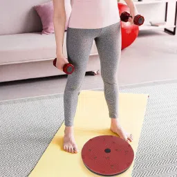 aim Tummy Twister AB Exercise Acupressure Fat Burning Weight Loss Step Machine Red Ab Exerciser image 2