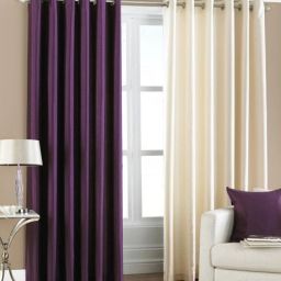 183 cm (6 ft) Polyester Semi Transparent Window Curtain (Pack Of 2)-14