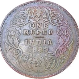 VICTORIA EMPRESS COPPER 1889 COIN 100 GRAM BIG SIZE COIN Medieval Coin Collection-image-8