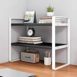 Free Standing Engineered Wood Open Book Shelf-image-25
